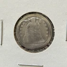 Scarce 1860-S Seated Liberty Dime Damaged