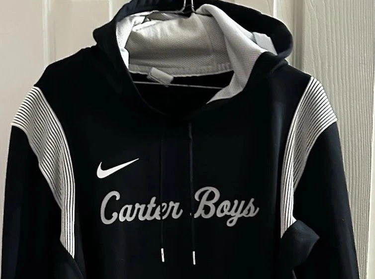 TCU The Carter Boys Team Issued Rare . Black Zip Up Hoodie. Sz Large - Image 3 of 4