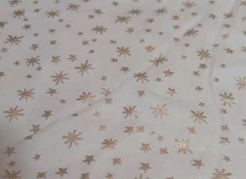 Pottery Barn Kids weiß gold Stern Sherpa dick weich 30"x40" Babydecke - Bild 3 von 3