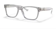Versace VE3303-593 55mm Eyeglass Frame TRANSPARENT GREY w/DEMO LENS