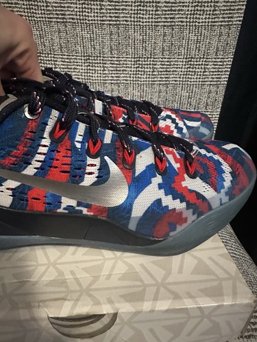 NEU Nike Kobe 9 EM Independence Day 646701 104 Größe 8,5 mit Karton!!! - Bild 4 von 14