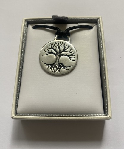 St Justin, Pewter Tree Of Life Pendant Necklace, BNIB - Picture 4 of 7