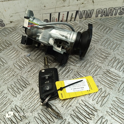 IGNITION BARREL WITH KEY SEAT LEON MK3 1.6TDI CLH 13-16 1K0905851 5Q0905865 - Picture 5 of 5