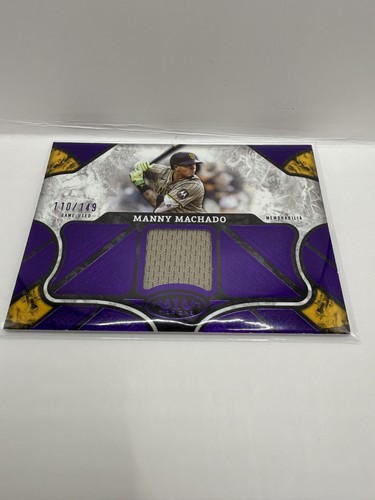 2025 Topps Tier One - Manny Machado Relic Patch Purple /149
