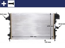 MAHLE Motorkühler Wasserkühler CR 8 000S für OPEL FIAT CROMA VECTRA Caravan Z02