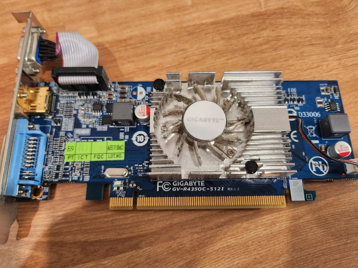 Carte Graphique ATI Radeon HD4350 - 512MB DDR2 - Occasion