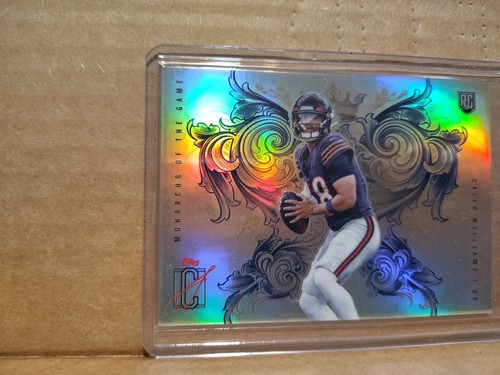 2024 Topps Signature Class Caleb Williams Monarchs of the Game RC #MG-1 Bears - Imagen 2 de 3