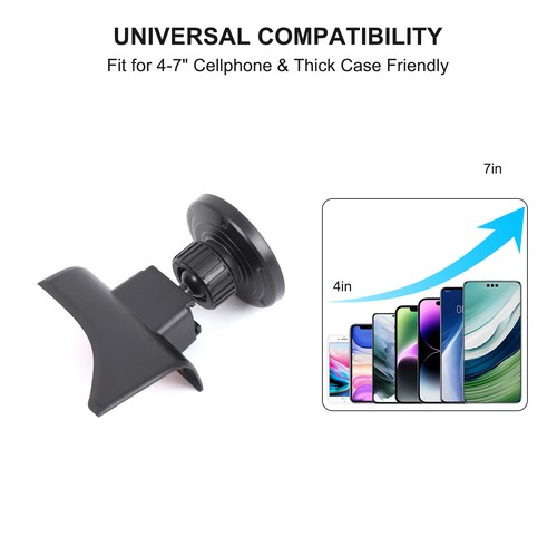 Magnetic Navigation Screen Phone Mount Holder Bracket For Benz Smart 2011-15 - Picture 12 of 15