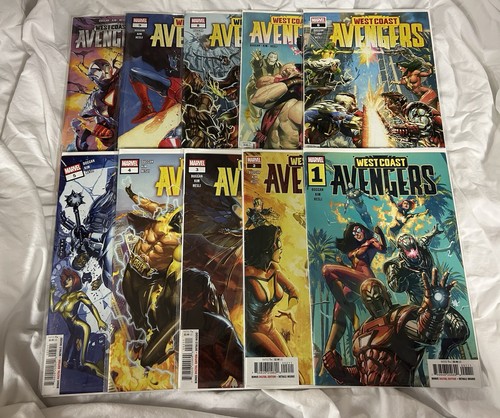 West Coast Avengers 1 2 3 4 5 6 7 8 9 10 NM Marvel 2024 complete full run set