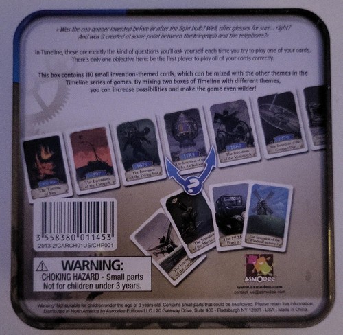 Timeline Historical Events Card Game Complete - Foto 2 di 4