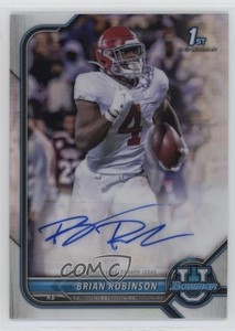 2021-22 Bowman U Chrome Prospect Brian Robinson Jr #BCPA-BRO Auto