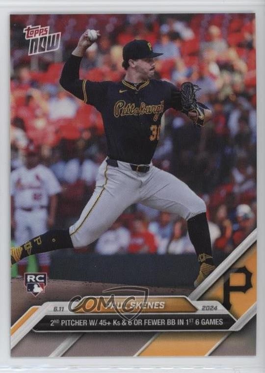 2024 Topps Now /3771 Paul Skenes #288 Rookie RC