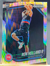 Ron Holland II 2024-25 Panini Prizm Black 068/249 Silver Skewed RC #28