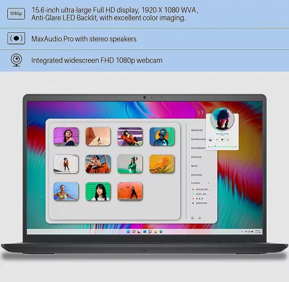 Dell Laptop/ Touchscreen, 15.6”, Windows 11 , 32GB Ram, 1T Memory - Image 4 of 4