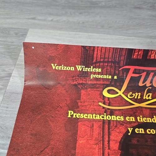 Fuego En La Sangre Poster Signed No Coa As-is - Foto 9 di 21