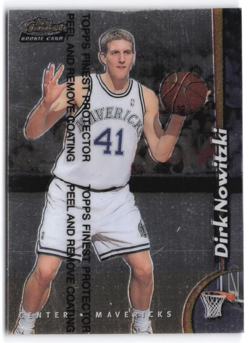 Topps Dirk Nowitzki Basketball Rookie Sports Trading Cards