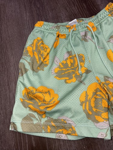 Men's Nike Sportswear Mesh Shorts Rose City Floral Size M MULTI FJ1651-308 - Picture 2 of 11