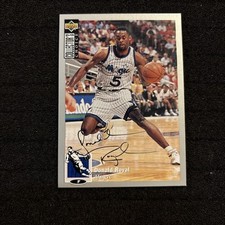 1994-95 Donald Royal Upper Deck Collectors Choice Silver Signature Card #5