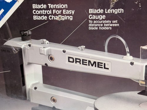 Dremel 2 Speed 12” Inch Scroll Saw Model 1676 Saw Only No Stand Included - Picture 4 of 12