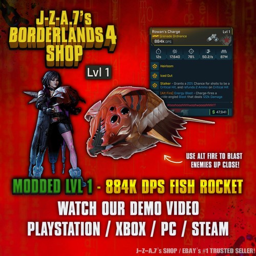 Borderlands 4✨MODDED LEVEL 1 ONE BL4 GEAR, WEAPONS, ITEMS, GUNS✅PC-PS-XBOX✨ - Picture 18 of 154