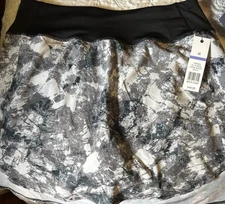 Zelos Skort Size Medium Grays Blacks and Whites. New