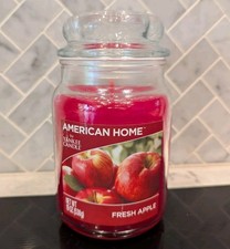 American Home by Yankee Candle Fresh Apple Candle 19oz NEW Fall Scent Decor