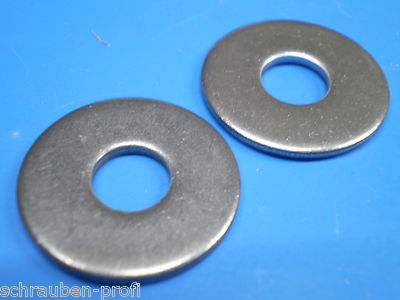 25 dischi per carrozzeria/parafango M5-5,3 x 25 x 1,5 mm materiale acciaio inox V2A/Aisi 304 25 dischi per carrozzeria/parafango M5-5,3 x 25 x 1,5 mm materiale acciaio inox V2A/Aisi 304