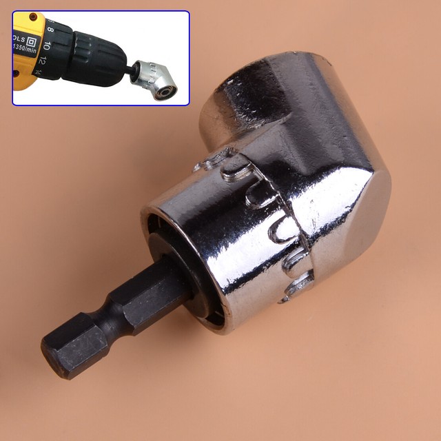 105 Grad Winkel Verlängerung 1/4 Zoll Sechskantbohrer Schraubendreher Adapter 105 Grad Winkel Verlängerung 1/4 Zoll Sechskantbohrer Schraubendreher Adapter