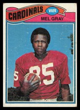 1977 Topps Football #81 Mel Gray St. Louis Cardinals