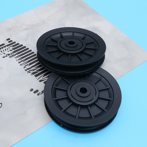 2 Pcs Pulley Wheel Gym Replacement Universal Wearproof Accessories - Picture 7 of 11
