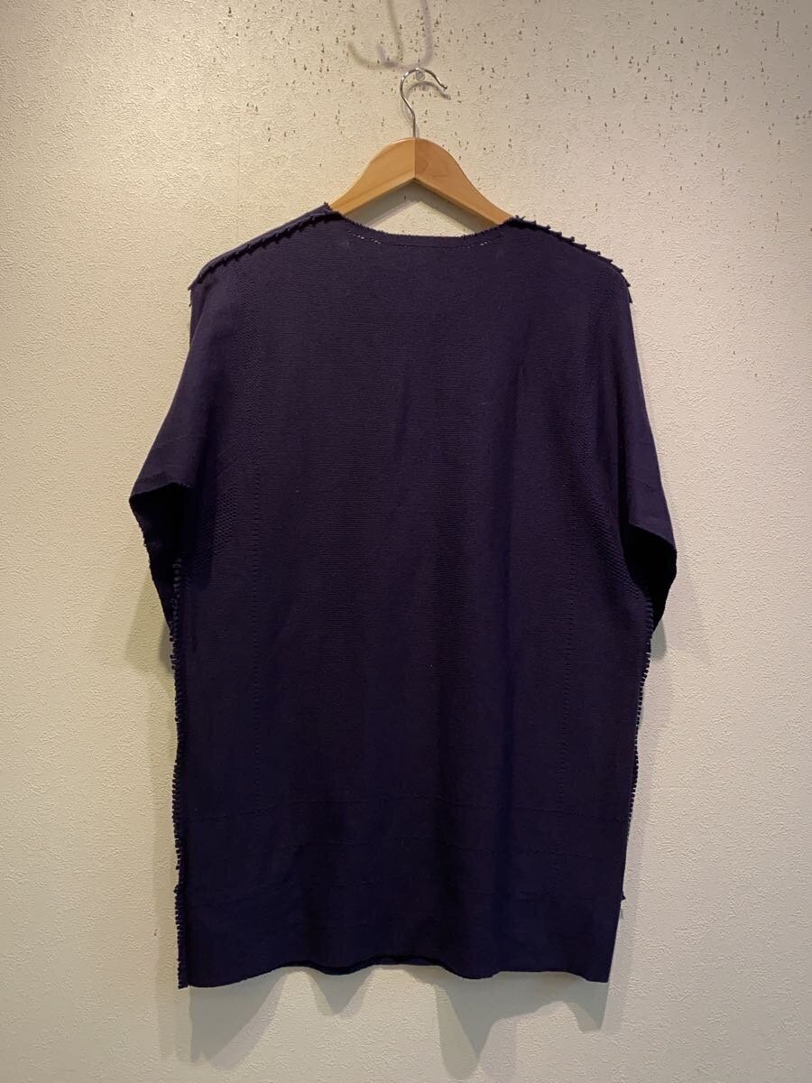 ISSEY MIYAKE MEN ◇ Knit Sweater (thin) / 3 / cotton / NVY