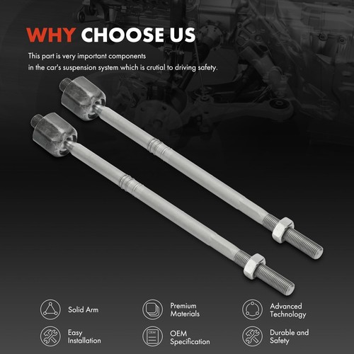 2x Front Left & Right Inner Tie Rod End for Land Rover Range Rover Sport 14-15 - Picture 5 of 9