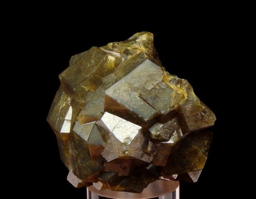 ANRADITE var. TOPAZOLITE - große Kristalle! USA Arizona Quarzitberg / Pi145 - Bild 4 von 9