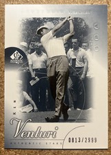 2001 Upper Deck SP Authentic Ken Venturi Authentic Stars #81 0813/2999