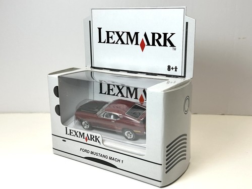 GreenLight Lexmark Printers Maroon 1969 Ford Mustang Mach 1 PROMO LIMITED - Picture 7 of 15