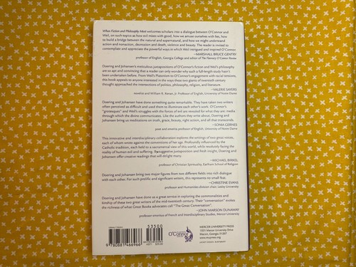 When Fiction & Philosophy Meet by E. Jane Doering [HC,DJ,2019,BrandNew] - Picture 2 of 12