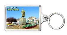 Mindelo Cape Verde MOD2 Keyring, Souvenir Keychain