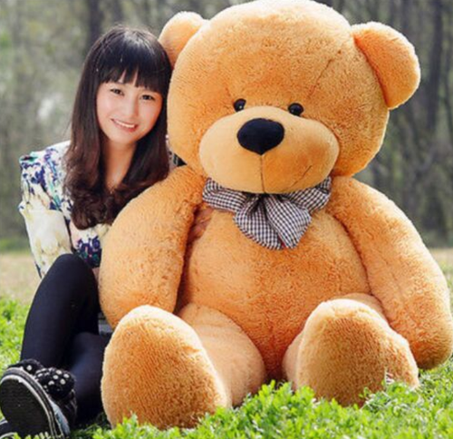 Oso de peluche grande Oso de peluche gigante Juguetes de peluche suaves grandes Niños 60/80/100/120/140 cm - Imagen 21 de 24