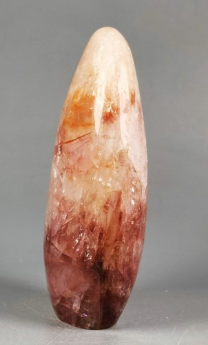 Cristal hematoide rojo fuego cuarzo esfera pulida standup curación - Imagen 3 de 11