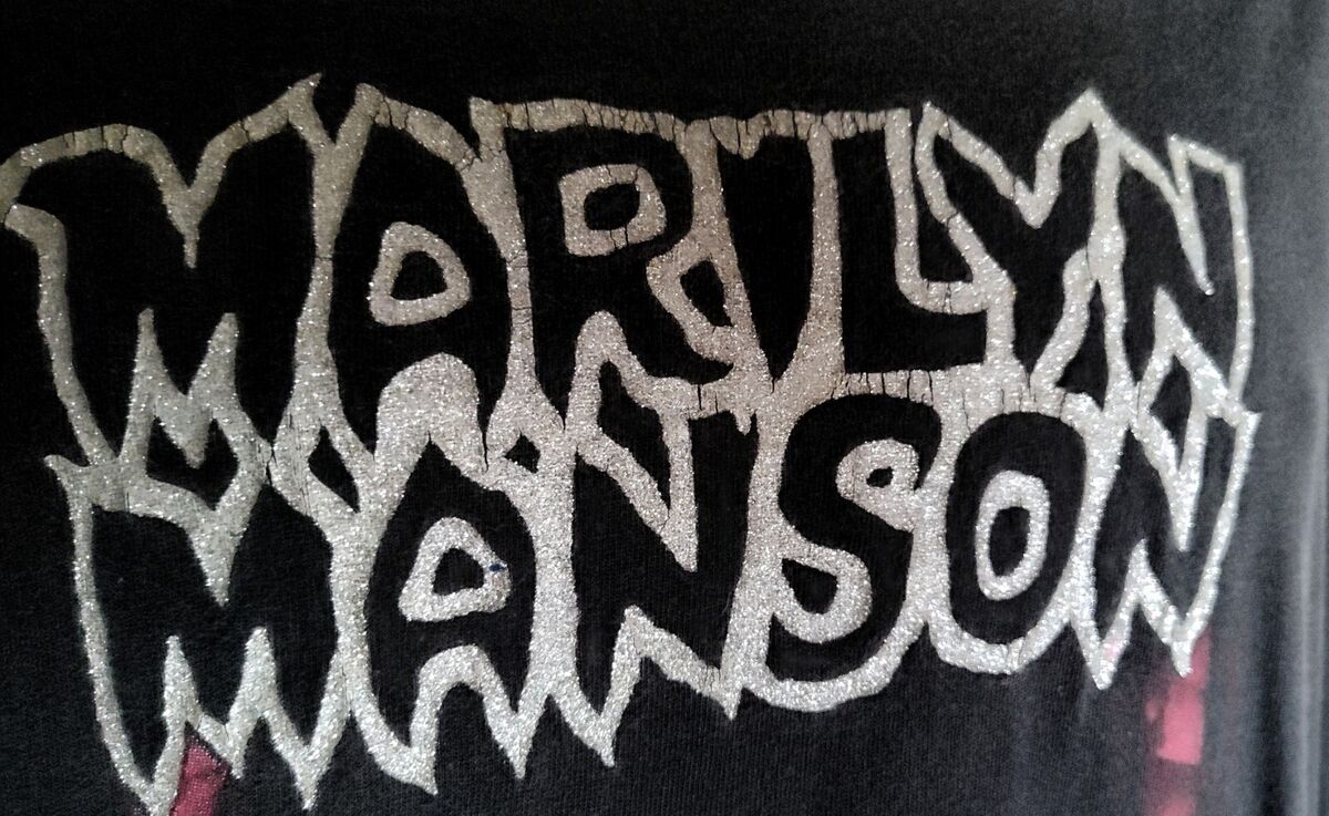 Vintage 1994 Marilyn Manson God of F**k T-Shirt XL 90's Vintage 1994 Marilyn Manson God of F**k T-Shirt XL 90's