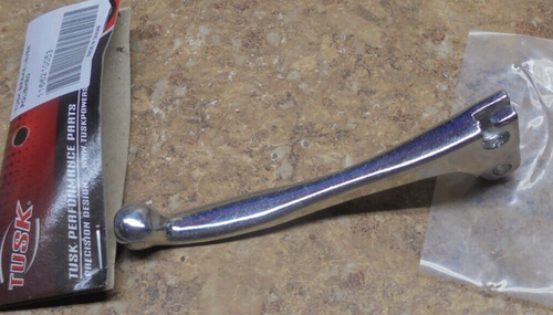 Tusk Brake Lever 2004 2005 2006 2007 2008 2009 Honda CRF50F CRF 50F Silver Right - Picture 2 of 2