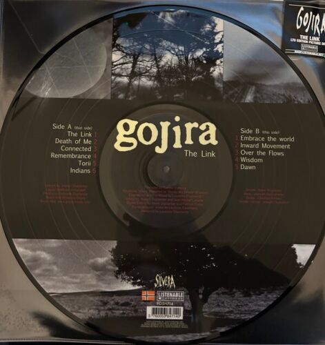 GOJIRA The Link PICTURE DISC limited metal tool opeth cradle of filth in flames - Picture 2 of 3