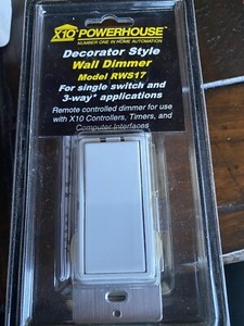 X10 Powerhouse RWS17 Wall Dimmer Switch Decorator Style NEW! Bin H
