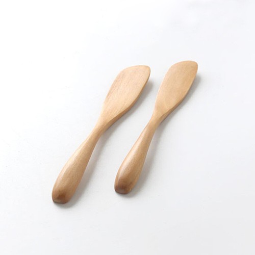 2 PCS Spreader Cooking Utensil Wood Handle Butter Spreader Bamboo - Picture 7 of 12