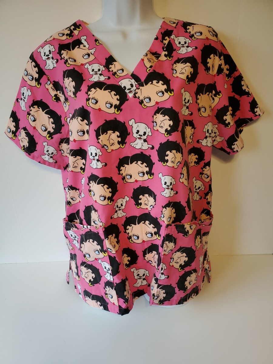 Betty boop scrub tops hot sale