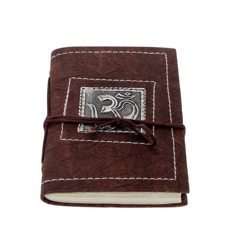 Diary Poetry Album Wood-free Sustainable Recycling Fair Notebook OM 10x15cm - Picture 2 of 4