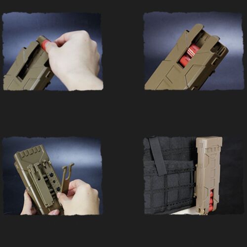 12 Gauge Shotgun Shell Holder Tactical MOLLE Magazine Pouch Ammo Cartridge AUK - Picture 11 of 13