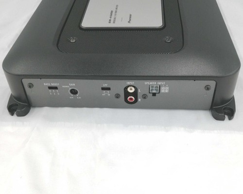 PIONEER GM-A5200 2-Channel Bridgeable Power Amplifier in Good Condition - Picture 5 of 7