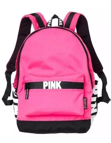New Victoria's Secret PINK Campus Backpack Laptop Travel Book Bag Tote Rare Gift - Picture 87 of 120