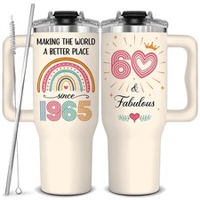 60th Birthday Gifts For Her, Women - 1965 Birthday Gift For Women - Turning 6...